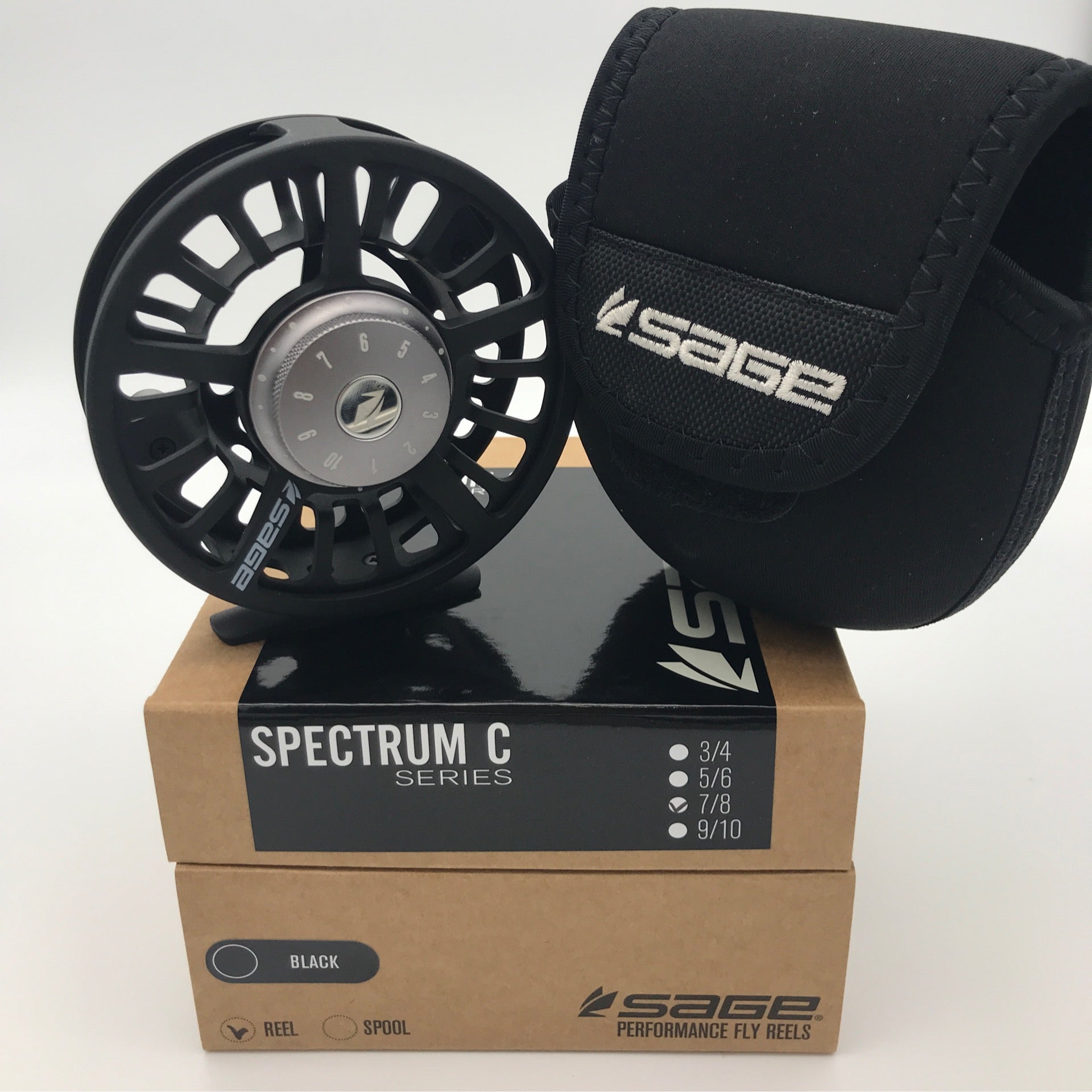 SAGE SPECTRUM C ブラック #7/8 Sage Spectrum C Fly Reel – Big Sky